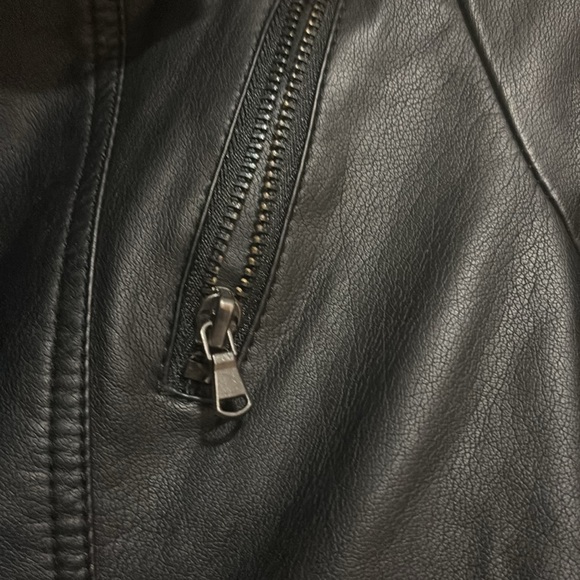 Aqua Girls faux leather Moto jacket - Picture 4 of 11